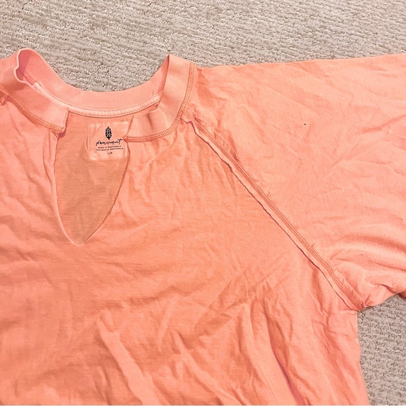 NEW Free People FP Movement Reflect Tee in Melon - Picture 6 of 8